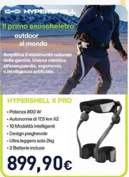 Unieuro Hypershell X Pro offerta