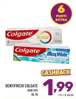 Il Centesimo Dentifricio Colgate offerta