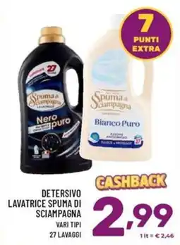 Il Centesimo Detersivo lavatrice Spuma di Sciampagna offerta
