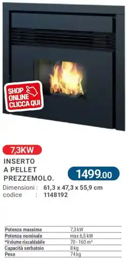 Cfadda Inserto a pellet Prezzemolo offerta