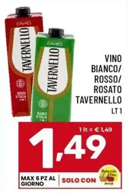 Il Centesimo Vino Tavernello offerta