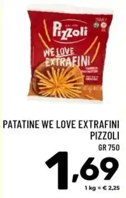 Il Centesimo Patatine We Love Extrafini Pizzoli offerta