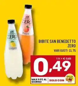 Il Centesimo Bibite San Benedetto Zero offerta