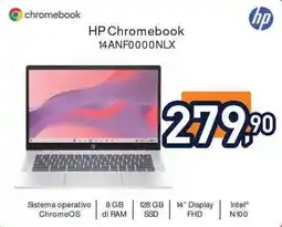 Unieuro HP Chromebook 14ANF000NLX offerta