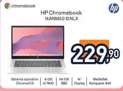 Unieuro HP Chromebook 14ANM0 010NLX offerta