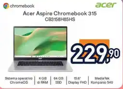 Unieuro Acer Aspire Chromebook 315 offerta