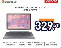 Unieuro Lenovo Chromebook Duet offerta