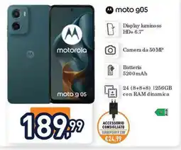 Unieuro moto g05 offerta