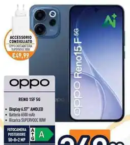 Unieuro Oppo Reno 15F 5G offerta