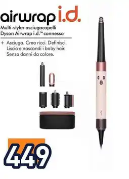 Unieuro Dyson Airwrap i.d.™ connesso offerta