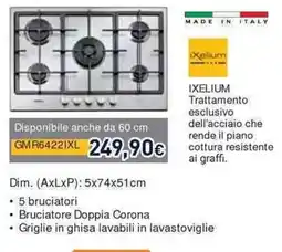 Unieuro Piano cottura Ixelium offerta