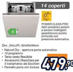 Unieuro Lavastoviglie 14 coperti offerta