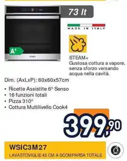Unieuro Lavastoviglie 45 cm a scomparsa totale offerta