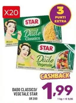 Il Centesimo Dado Classico/ Vegetale Star offerta