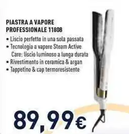 Unieuro Piastra a vapore professionale 11808 offerta