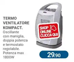 Cfadda Termoventilatore Kompact offerta