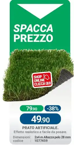 Cfadda Prato artificiale offerta