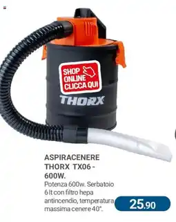 Cfadda Aspiracenere Thorx offerta