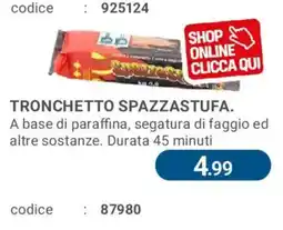 Cfadda Tronchetto spazzastufa offerta
