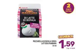Il Centesimo Mozzarella di bufala senza lattosio Mandara offerta