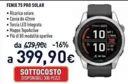 Unieuro Fenix 7s Pro Solar offerta