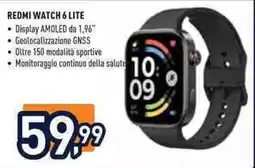 Unieuro Redmi Watch 6 Lite offerta