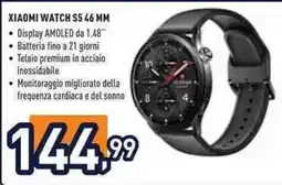 Unieuro Xiaomi Watch S5 46 mm offerta