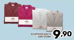 Il Centesimo Accappatoio adulto Guru spugna offerta