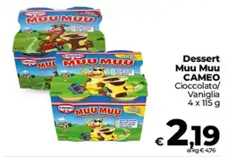 Coop Radenza Dessert Muu Muu CAMEO offerta