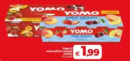 Coop Radenza Yogurt Intero/Zero Grassi YOMO offerta