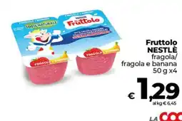 Coop Radenza Fruttolo NESTLÉ fragola e banana offerta