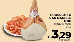 Coop Radenza Prosciutto San Daniele DOP offerta