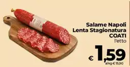 Coop Radenza Salame Napoli Lenta Stagionatura COATI offerta