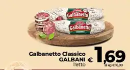 Coop Radenza Galbanetto Classico Galbani offerta
