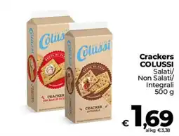 Coop Radenza Crackers Colussi offerta