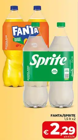 Coop Radenza Fanta/Sprite offerta