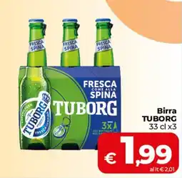 Coop Radenza Birra Tuborg offerta