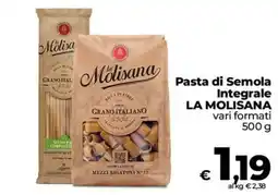 Coop Radenza Pasta di Semola Integrale La Molisana offerta