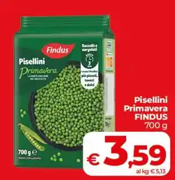 Coop Radenza Pisellini Primavera Findus offerta