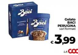 Coop Radenza Gelato Baci Perugina Classico offerta