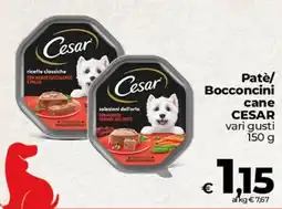 Coop Radenza Patè/ Bocconcini cane CESAR offerta