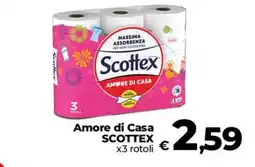 Coop Radenza Amore di Casa Scottex offerta