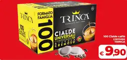 Coop Radenza Cialde caffè cremoso Trinca offerta