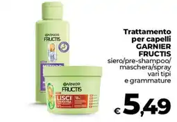 Coop Radenza Garnier Fructis trattamento per capelli offerta