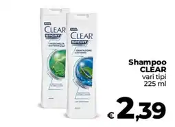 Coop Radenza Shampoo CLEAR offerta
