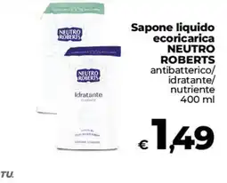 Coop Radenza Sapone liquido ecoricarica Neutro Roberts offerta
