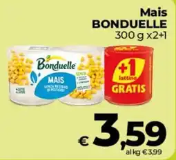 Coop Radenza Mais Bonduelle offerta