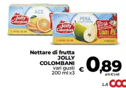 Coop Radenza Nettare di frutta Jolly Colombani offerta