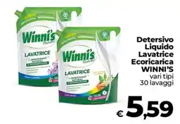Coop Radenza Detersivo Liquido Lavatrice Ecoricarica WINNI'S offerta