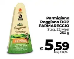 Coop Radenza Parmigiano Reggiano Parmareggio offerta